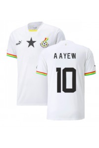 Ghana Andre Ayew #10 Voetbaltruitje Thuis tenue WK 2022 Korte Mouw